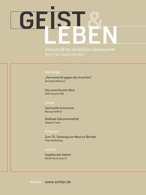 cover image of Geist & Leben 3/2024